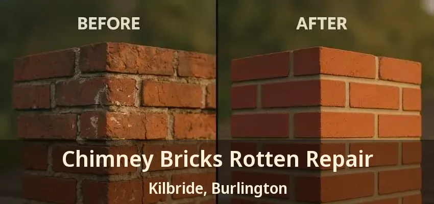 Chimney Bricks Rotten Repair Kilbride, Burlington - ON Chimney Bricks Rotten Repair Kilbride, Burlington - ON