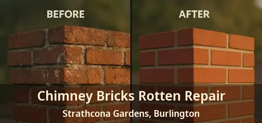 Chimney Bricks Rotten Repair Strathcona Gardens, Burlington - ON
