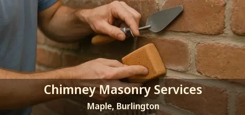 Chimney Masonry Services Maple, Burlington - ON Chimney Masonry Services Maple, Burlington - ON