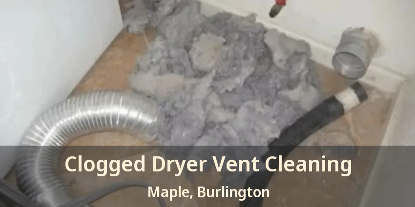 Clogged Dryer Vent Cleaning Maple, Burlington - ON
