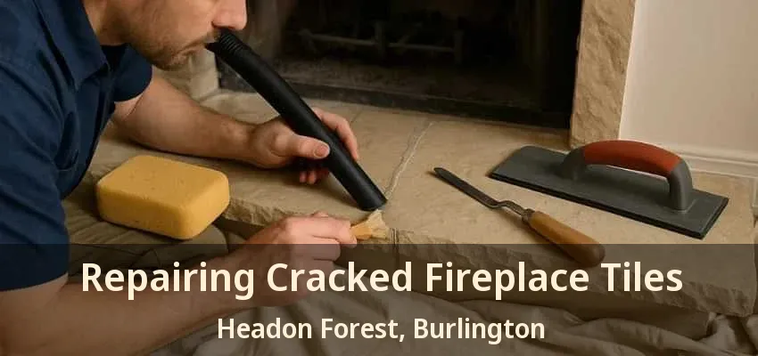 Repairing Cracked Fireplace Tiles Headon Forest, Burlington - ON