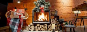 Quadra-Fire Fireplace Maple, Burlington
